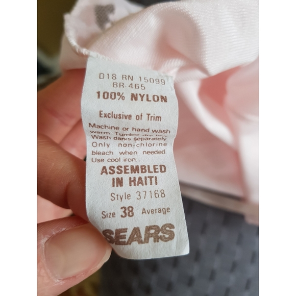 Vintage Sears Pink Camisole - Picture 14 of 14